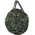 Pattern Giant Round Zipper Tote View1