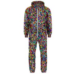 Pattern Hooded Jumpsuit (men) 