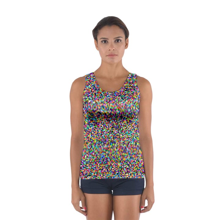 Pattern Sport Tank Top 