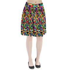 Pattern Pleated Skirt by gasi