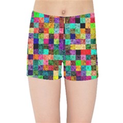 Pattern Kids Sports Shorts