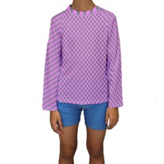 Pattern Kids  Long Sleeve Swimwear by gasi