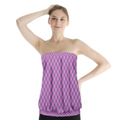 Pattern Strapless Top by gasi