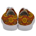 Sunshine Mandala And Other Golden Planets Kids  Low Top Canvas Sneakers View4