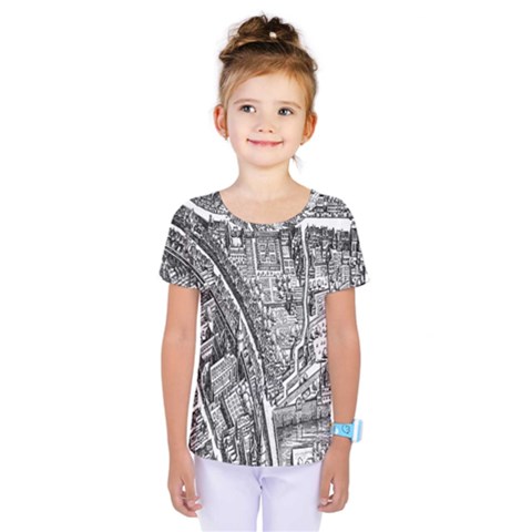 Frankfurt Judengasse Kids  One Piece Tee by Celenk