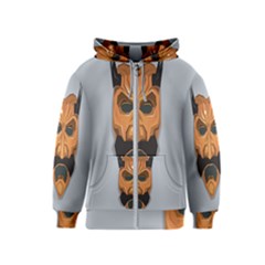 Mask India South Culture Kids  Zipper Hoodie by Celenk