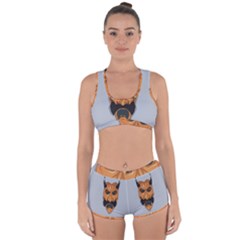 Mask India South Culture Racerback Boyleg Bikini Set