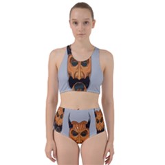 Mask India South Culture Racer Back Bikini Set