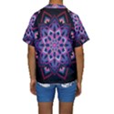 Mandala Circular Pattern Kids  Short Sleeve Swimwear View2