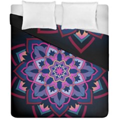 Mandala Circular Pattern Duvet Cover Double Side (california King Size) by Celenk