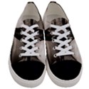 Elephant Black And White Animal Women s Low Top Canvas Sneakers View1