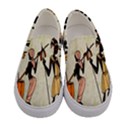 Man Ethic African People Collage Women s Canvas Slip Ons View1