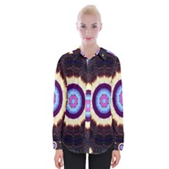 Mandala Art Design Pattern Womens Long Sleeve Shirt