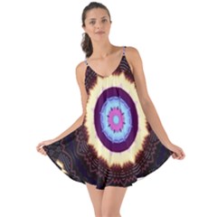 Mandala Art Design Pattern Love The Sun Cover Up