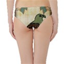 Egyptian Paper Papyrus Bird Hipster Bikini Bottoms View2