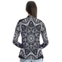 Mandala Psychedelic Neon Drape Collar Cardigan View2