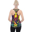 Ethnic Bold Bright Artistic Paper Piece Up Tank Top View2