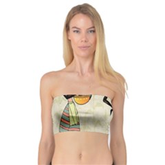 Woman Ethic African People Collage Bandeau Top by Celenk