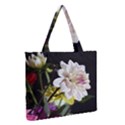 Dahlias Dahlia Dahlia Garden Zipper Medium Tote Bag View2