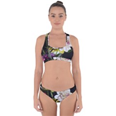 Dahlias Dahlia Dahlia Garden Cross Back Hipster Bikini Set