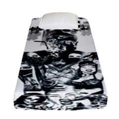 Black Music Urban Swag Hip Hop Fitted Sheet (single Size) by Celenk