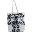 Black Music Urban Swag Hip Hop Full Print Rope Handle Tote (Large) View2