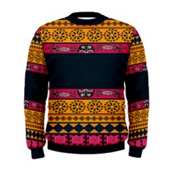 Pattern Ornaments Africa Safari Men s Sweatshirt by Celenk