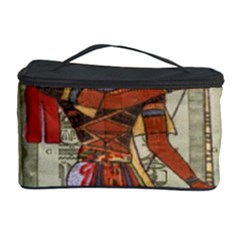 Egyptian Design Man Royal Cosmetic Storage Case by Celenk