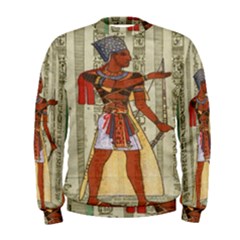 Egyptian Design Man Royal Men s Sweatshirt by Celenk