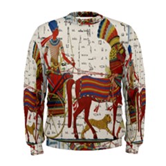 Egyptian Tutunkhamun Pharaoh Design Men s Sweatshirt by Celenk