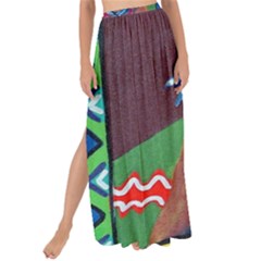 Ethnic Africa Art Work Drawing Maxi Chiffon Tie-up Sarong