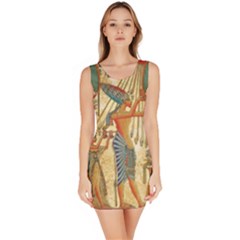 Egyptian Man Sun God Ra Amun Bodycon Dress