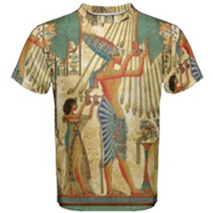 Egyptian Man Sun God Ra Amun Men s Cotton Tee