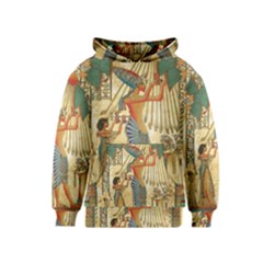 Egyptian Man Sun God Ra Amun Kids  Pullover Hoodie