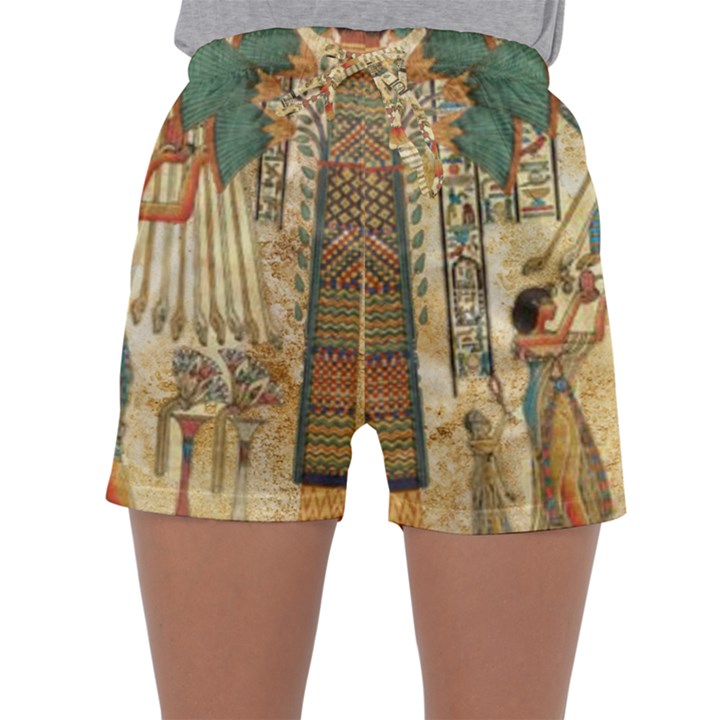 Egyptian Man Sun God Ra Amun Sleepwear Shorts