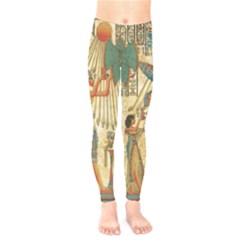 Egyptian Man Sun God Ra Amun Kids  Legging