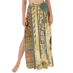 Egyptian Man Sun God Ra Amun Maxi Chiffon Tie-up Sarong