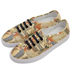 Egyptian Man Sun God Ra Amun Women s Classic Low Top Sneakers