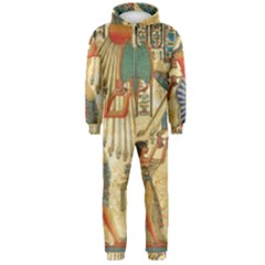 Egyptian Man Sun God Ra Amun Hooded Jumpsuit (men)  by Celenk