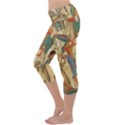 Egyptian Man Sun God Ra Amun Capri Yoga Leggings View2