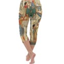 Egyptian Man Sun God Ra Amun Capri Yoga Leggings View4