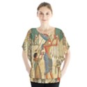 Egyptian Man Sun God Ra Amun Blouse View1