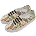 Egyptian Paper Papyrus Hieroglyphs Women s Classic Low Top Sneakers View2