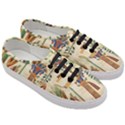 Egyptian Paper Papyrus Hieroglyphs Women s Classic Low Top Sneakers View3