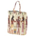 Egyptian Design Man Woman Priest Giant Grocery Zipper Tote View2