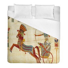 Egyptian Tutunkhamun Pharaoh Design Duvet Cover (full/ Double Size) by Celenk