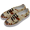 Egyptian Tutunkhamun Pharaoh Design Men s Classic Low Top Sneakers View2