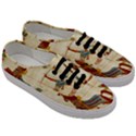 Egyptian Tutunkhamun Pharaoh Design Men s Classic Low Top Sneakers View3