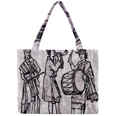 Man Ethic African People Collage Mini Tote Bag by Celenk