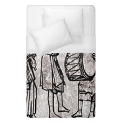 Man Ethic African People Collage Duvet Cover (single Size) by Celenk